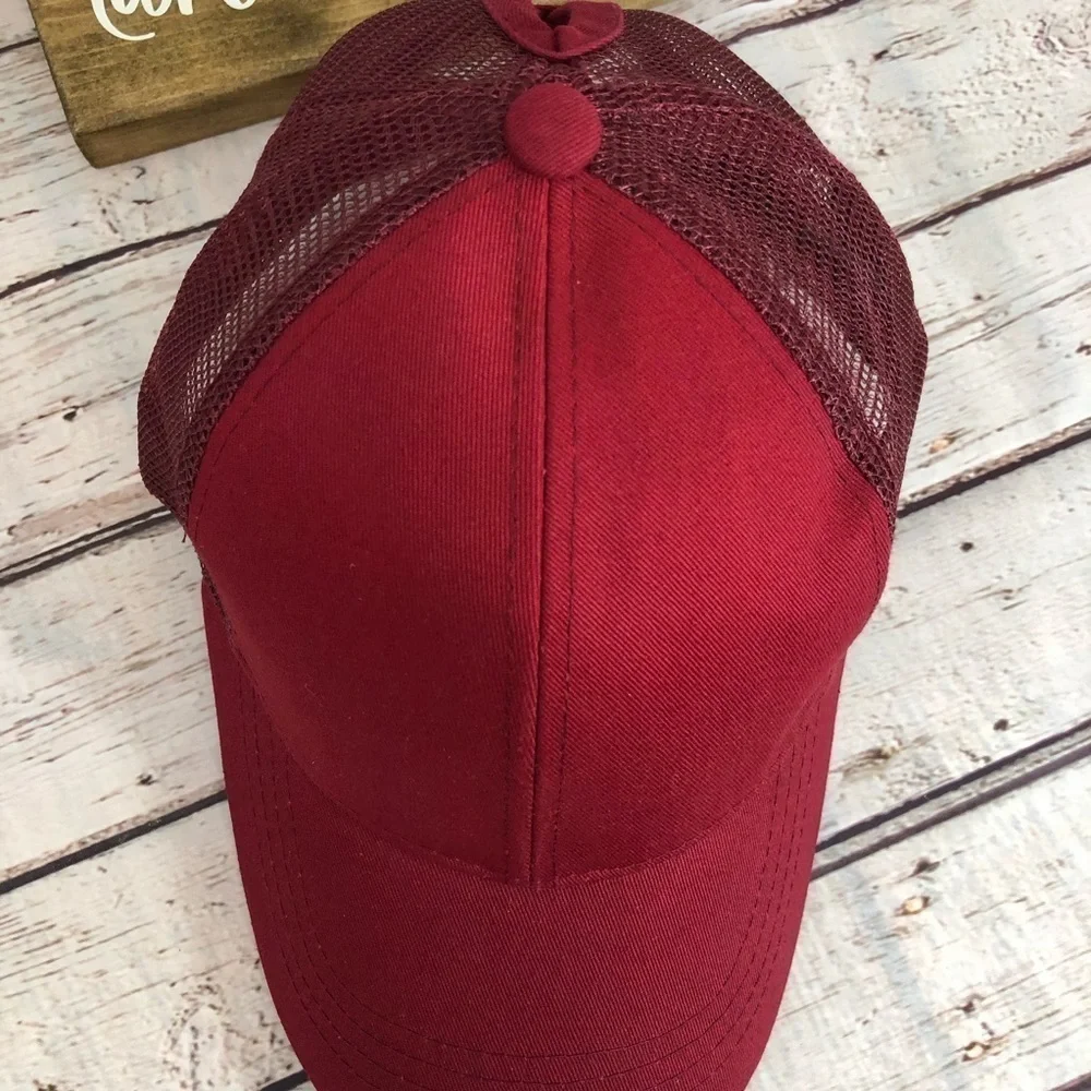 CC PonyCap -‎ Ponytail Cap Hat Cap with Mesh Back